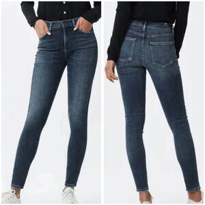 Citizens of Humanity Rocket High Rise Skinny Jeans, Dark Wash, Stretch, EUC!